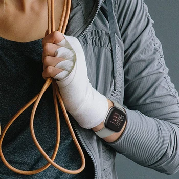 Par Fitbit Versa 3 Joslu Silikona Watchband Siksnu Fitbit Sajūtu Smartwatch Aproce Sporta Aproce Sieviešu, Vīriešu Ūdensnecaurlaidīgs