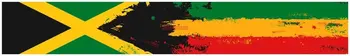 Personības Auto Uzlīmes, Vinila Apdare Jamaikas Karoga Bob Marley Svītru Decal Uzlīmes Pārsegs, Buferi Auto Auto Decal Apdare Klēpjdators