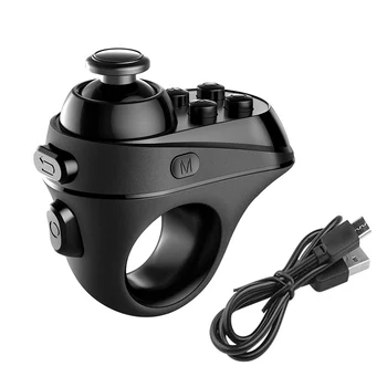 R1 VR Kontrolieris Bezvadu Gamepad Kursorsviru, ar Bluetooth saderīgi 4.0 Spēļu Tālvadības pults lOS un Android Viedtālrunis