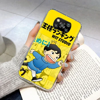 Ranga Kings Anime Gadījumā Coque Par Xiaomi Poco Pro X3 F3 M3 F1 X3 NFC M2 Mi 11 Lite 5G 11 Ultra, Ņemiet vērā, 10 Pro 9T Segtu Būtiska