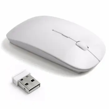 Raton inalambrico portatīvo datoru Bezvadu peles spēļu biroja teledarbs dizaina ultrathin mouse gamer pelēm