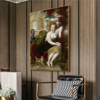 Reliģiskās Pārliecības, Peter Paul Rubens Mākslas Glezniecības Plakāti un Izdrukas uz Sienas Vintage Dekorēšanas Bildes Dzīvojamā Istaba