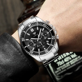 Reloj relogio masculino de luxo Modes Biznesa Ūdensizturīgs Kvarca Rokas pulksteņi Vīriešu Top Zīmola Luksusa Nerūsējošā Tērauda Sporta часы