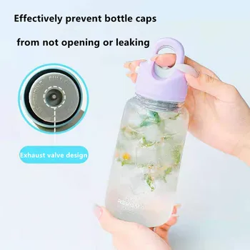 RevoMax Neviena Skrūve /Twist-bezmaksas caurspīdīgas Plastmasas Ūdens Pudeles BPA Free Vasaras Portatīvo Tritan Liels Vēders Sporta Ceļojuma Tējas Tase