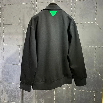 Rudenī un ziemā, JAUNĀ zaļā rāvējslēdzēju jaka uzvalks formenandwomen ar vienu un to pašu vingrojumu, un krāsu atbilstības jacketcoat bikses