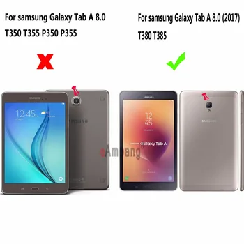 Rūdīta Stikla Samsung Galaxy Tab 8.0 2017 T380 T385 Screen Protector for Samsung Galaxy Tab A2 S 8.0 Rūdīts Stikls
