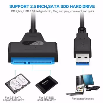 SATA 3 USB 3.0 Kabelis 6 gb / s For 2.5