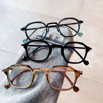 SHAUNA Retro TR90 Metāla Kvadrātveida Sievietēm, Optiskās Brilles Rāmis Modes Anti Zils, Gaiši Pavasara Viru Vīriešiem Zilās Brilles Rāmis