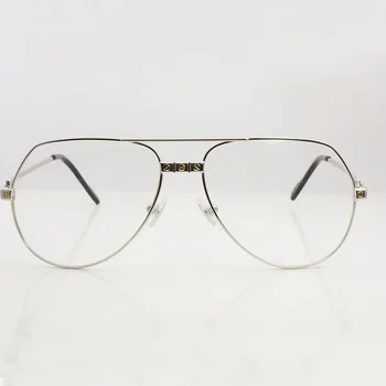 Skaidrs, Acu, Briļļu Rāmji Vīriešiem Pārredzamu Bez Apmales Kārters Metāla Dizaineru Recepšu Brilles Espejuelos Mujer