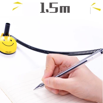 Smaidiņu Biznesa Paraksts, Biroja Kancelejas preces, Pildspalvas / Desktop Gēla Pildspalva Ar Lipīgu Pamatni 0.5 mm Super Fine Dot Melnās Tintes Gēla Pildspalva Uzpilde