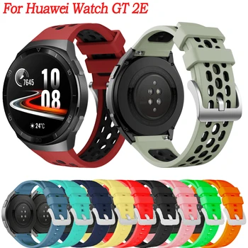 Sporta Silikona Siksnas Watchband Aproce Huawei GT2e Smart Pulksteņi Band Correa Skatīties GT 2E Easyfit Nomaiņa Aproce