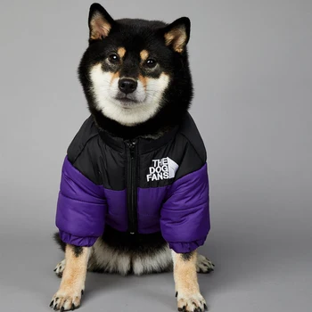 Suns Fani Luksusa Dizaineru Suns Mētelis, Silts Kokvilnas Padd Suņu Apģērbi Ziemas Laucinieks Iesējuma Pet Jaka Shiba Inu franču Buldogs