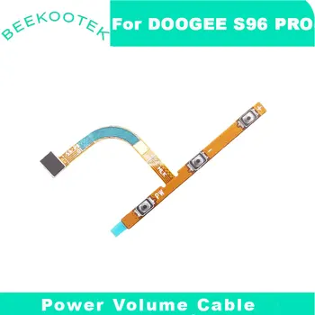 Sākotnējā DOOGEE S96 Pro Power Skaļuma Pogu Taustiņu Pusē ražošanas procesu kontroles Vadu Flex Kabelis Remonts Nomaiņa Piederumi DOOGEE S96 PRO Tālruni