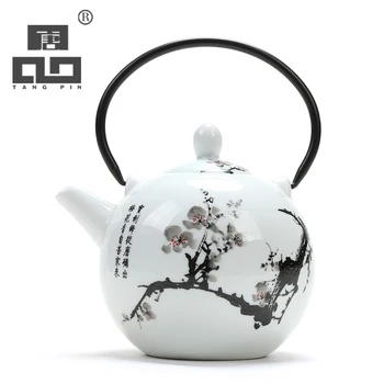 TANGPIN liela kapacitāte japāņu keramikas tējkanna tējas katlā japāņu tējas komplekts drinkware