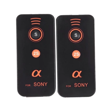 Tālvadības pults INFRASARKANO Bezvadu Sony Sērija II a7 un DSLR kameru un NEX-7, NEX-6 NEX-5T Kompaktās Kameras (2 gabali)