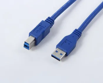 USB3.0 Printera Kabelis USB 3.0 Vīrietis ESMU USB 3.0 B Tipa Vīriešu BM USB3.0 Cable1.5m 3m 5ft 10ft 1,5 m 3m 5 Metri
