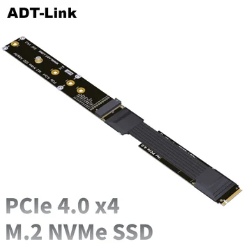 VDA-Link M. 2 NVMe SSD pagarinātāja Vads Extender PCIe4.0 X4 Pilnu Ātrumu NVMe M-Taustiņu Atbalsta M. 2 NVME, Ultra SSD SSD Diskus