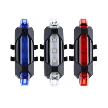 Velosipēda Lukturis Aizmugurējais LED Gaismas Velosipēdu Bremzes USB Lādējamu Velosipēds Gaismas Velosipēdu aizmugurējos lukturus, Ūdensnecaurlaidīgs Velo Lukturi Flashligh