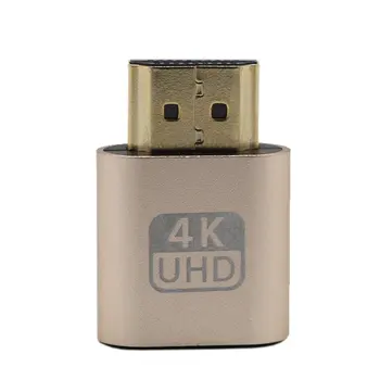 VGA HDMI-saderīgam Lelli Plug lfd Displejs Emulatora Adapteris DDC Edid Atbalsta 1920x1080P Video Kartes BTC Raktuvju Strādnieks