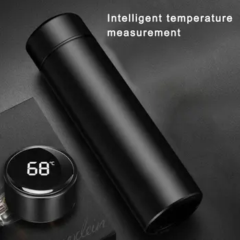 Viegls Inteliģentās Temperatūras Mērīšanas Krūze LED Touch Displejs Temperatūras Krūze Biroja Radošo Krūze