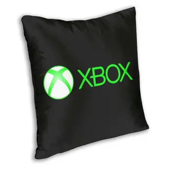 Vienkārši Xbox Dizaina Spilvena Vāka 3D Drukas Video Spēli Mīļākais Spēlētājs Mest Spilvens Gadījumā, lai Dzīvojamā Istaba Atdzist Spilvendrāna Mājas Dekoru