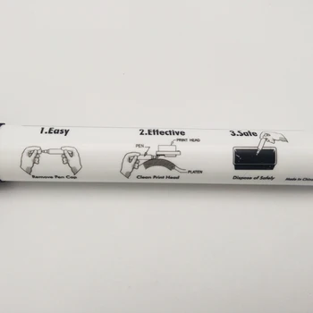 Vilaxh 5gab Printhead print head cleaning pen Apkopes pildspalva siltuma printera galva tīrīšanas zīmulis