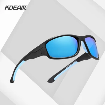 Vīrieši Polarizētās Saulesbrilles, TR90 Āra Taktiskās Saules brilles Braukšanas Vīriešu KDEAM Zīmolu, Dizainu, Militārās Brilles gafas de sol