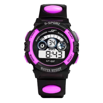 Vīriešu pulkstenis Ūdensizturīgs Saat Ciparu LED Kvarca Signāla Datums Sporta rokas Pulkstenis Zēna Bērnu Pulksteņi Pulkstenis Ir 2021. Reloj hombre