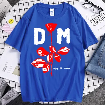 Vīriešu/Sieviešu harajuku Anime Vasaras Y2k Hip Hop Lielgabarīta T-krekls grupa DEPECHE Mode REŽĪMS T-krekls grafikas Tees Īsām Piedurknēm Topi
