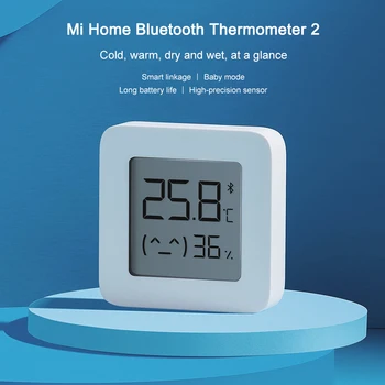 Xiaomi Smart Termometru, Higrometru, 2 Bluetooth Bezvadu Elektriskais Ciparu Higrometru Thermograph Ar Mijia LIETOTNI Smart Home MI