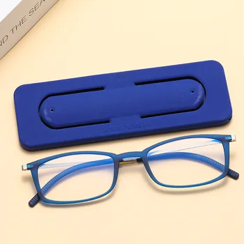YOOSKE Ultrathin Lasīšanas Brilles Vīriešiem Anti Zilā Gaisma Brilles Sievietēm Mobilā Tālruņa Turētājs Ultravieglajiem Laukumā Recepšu Brilles