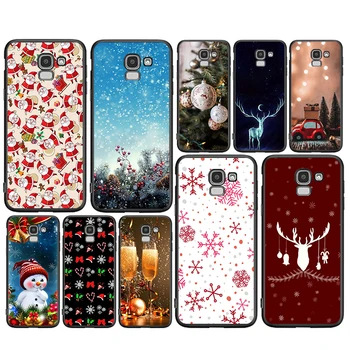 Ziemassvētku Dāvanas Santa Claus, Lai Samsung Galaxy J8 J7 Duo J5 J6 Ministru J4 Plus J2 J3 Core 2018 2017 2016 Mīksto Telefonu Gadījumā