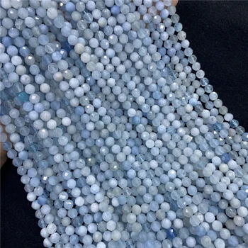 Vairumtirdzniecības Dabas akvamarīnu formā Slīpētas Pērles piederumi 5/6mm Modes Kristāla Piekariņi DIY Dārgakmens Krelles Rotaslietas Pieņemšanas Aproce